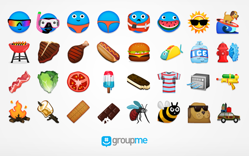 Illustration for article titled GroupMe, Still Awesome, Now with Emoji That Look Mostly Insane